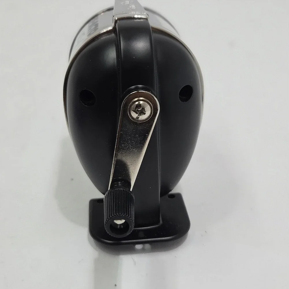 VTG 2003 X-ACTO BOSTON KS DELUXE PENCIL SHARPENER WALL MOUNT MANUAL CHROME NIB